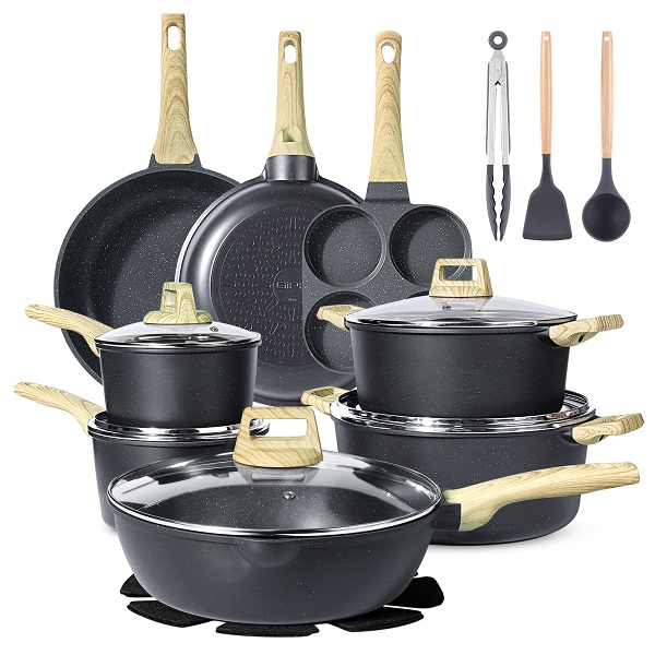 Bộ nồi chảo GIPP 22 món ASH2201